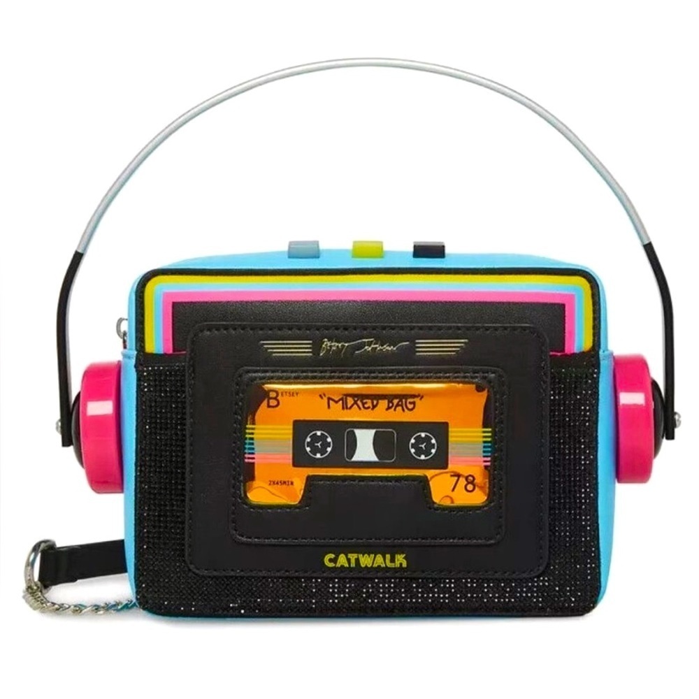 NWT Betsey Johnson Kitsch Runnin Small Size Crossbody Bag  # BJ34085A (SOLD OUT)
